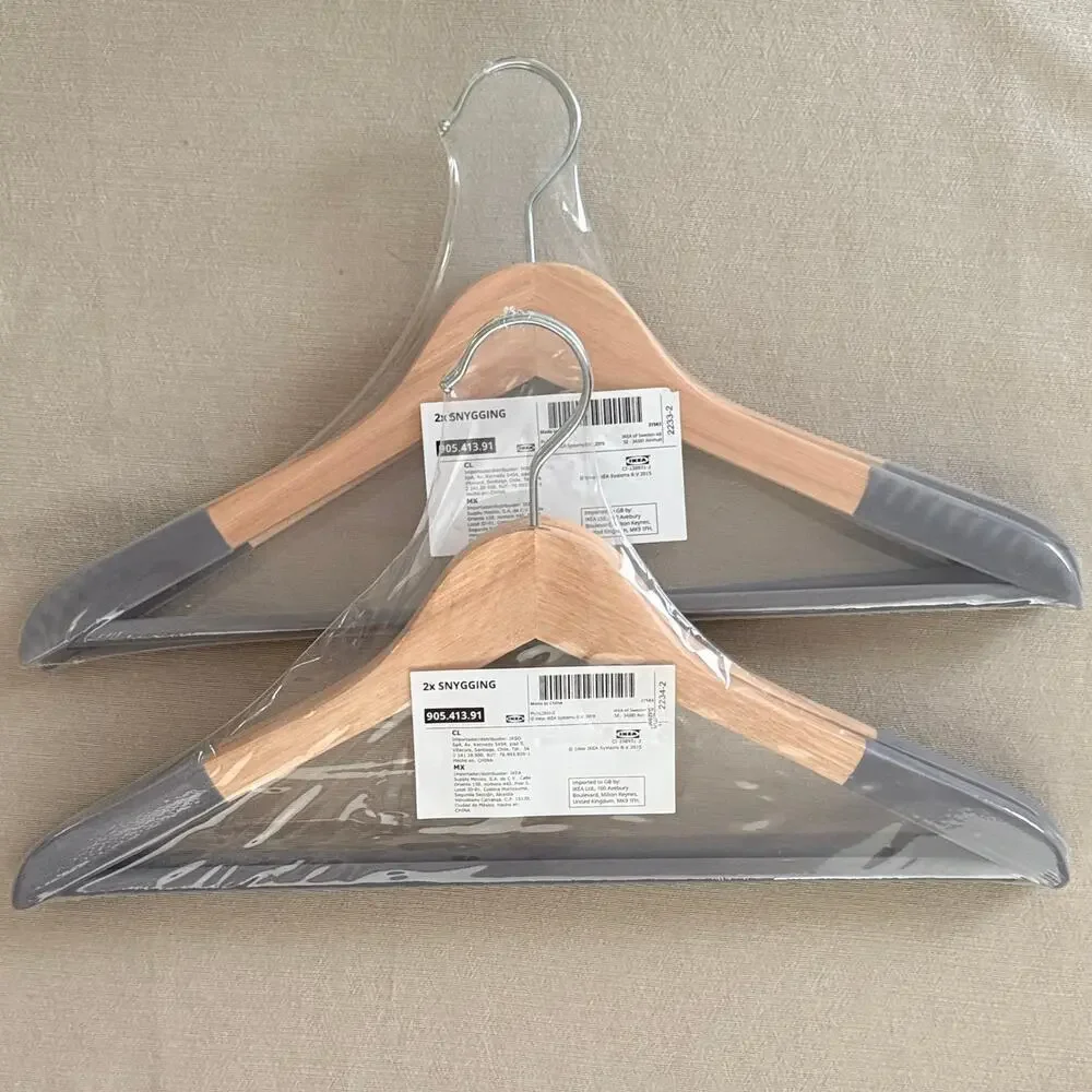 IKEA SYNGGING Hangers 2 Sets of 2 (4 Hangers)